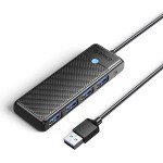 Orico PAPW4A-C3 USB-A Hub Docking Station 4x USB-A 3.0 - Black - (ORICO-PAPW4A-C3-015-BK-EP-HU)