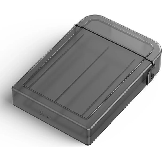 Orico PPH-25 Protective Case 2.5 Disk Box - semi-transparent, Gray - (ORICO-PPH25-GY-BP-HU)