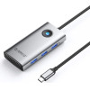 Orico PW11-6P USB-C Hub Docking Station 3x USB-A 3.0 + 1x USB-C 2.0 + 1x Hdmi - Gray - (ORICO-PW11-6P-GY-EP-HU)