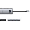Orico PW11-6P USB-C Hub Docking Station 3x USB-A 3.0 + 1x USB-C 2.0 + 1x Hdmi - Gray - (ORICO-PW11-6P-GY-EP-HU)