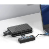 Orico PW4U-C3 USB-C / 4x USB-A 3.0 Hub - Black - (ORICO-PW4U-C3-015-BK-EP-HU)