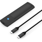 Orico PWM2 M.2 Ngff Sata USB-C 5Gb/s Disk Drive - Black - (ORICO-PWM2-G2-BK-EP-HU)