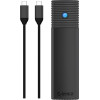 Orico PWM2 M.2 Ngff Sata USB-C 5Gb/s Disk Drive - Black - (ORICO-PWM2-G2-BK-EP-HU)