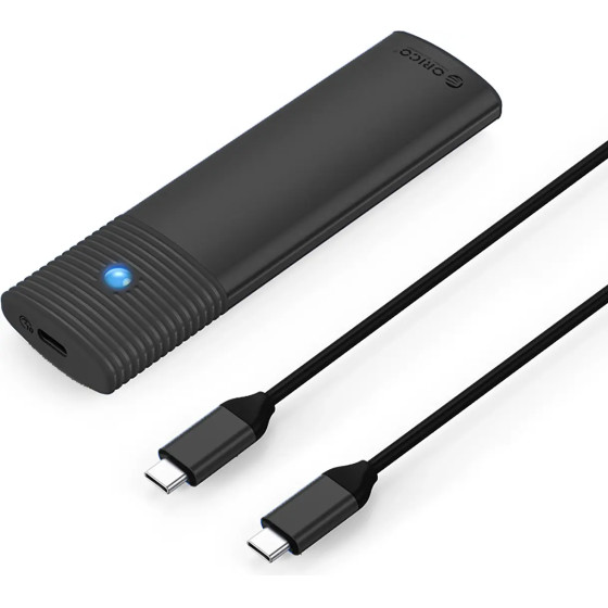 Orico PWM2-G2 M.2 Nvme USB-C 10Gb/s Disk Drive - Black - (ORICO-PWM2-G2-BK-BP-HU)