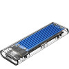 Orico TCM2-C3 M.2 Nvme To USB-C 10Gb/s Disk Drive - Blue - (ORICO-TCM2-C3-BL-BP-HU)
