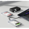 Orico TX25C3 2.5 HDD/Ssd USB-C 5Gb/s Disk Drive - Transparent - (ORICO-TX25C3-GY-BP-HU)