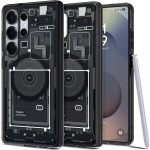 Spigen Ultra Hybrid Mag Case For Samsung Galaxy S25 Ultra Zero One - Black - (26813-0)