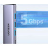 Ugreen Hub CM511 15597 5in1 USB-C - USB-C Pd / Hdmi / 3x USB-A 3.0 - Gray - (15597-ugreen)