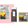 Kodak Label Era M50 Label Maker Machine, Yellow (Label Printer With 1 Roll Sticker Label) - (KOPRIMS50Y)
