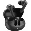 QCY Buds Anc Black (HT15)- 45db Anc Tws Earbuds 35h 5 Mic ENC, ear-Canal Adaptive tech, Leather Case - (QCY-HT15 Black)
