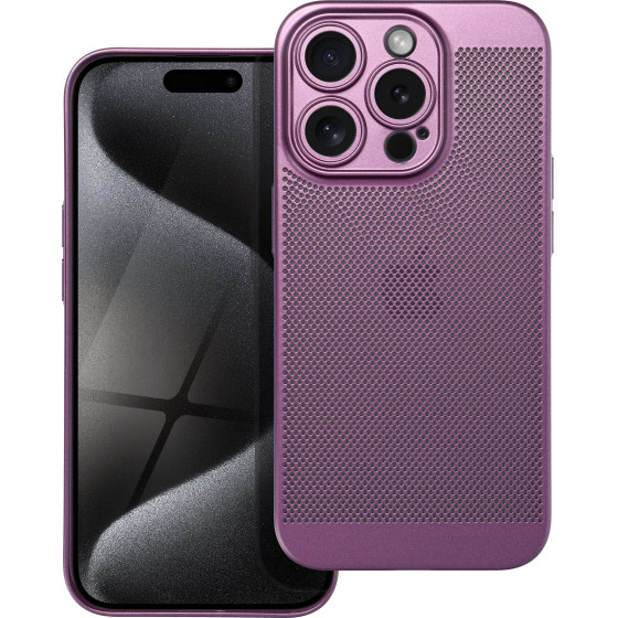 Breezy Case For Iphone 15 Pro Purple OEM