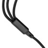 Cable 3in1 Type C To Lightning / Type C / Micro Usb 2,4A C171 1,2 m Black OEM
