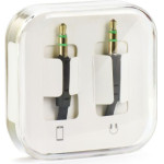 Cable Aux Jack 3,5 Mm (male) To Jack 3,5 Mm (male) Box 1 m Black OEM