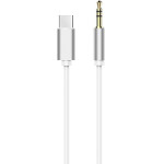 Cable Aux Type C (male) To Jack 3,5 Mm (male) White OEM