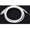 Cable Aux Type C (male) To Jack 3,5 Mm (male) White OEM