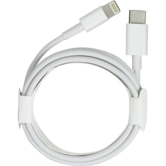 Cable Type C To Lightning Pd 2A 12W 1 m White OEM