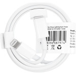 Cable Type C To Lightning Pd 2A 18W C973 1 m White OEM