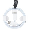 Cable Type C To Type C Pd 40W HD23 1 m White OEM