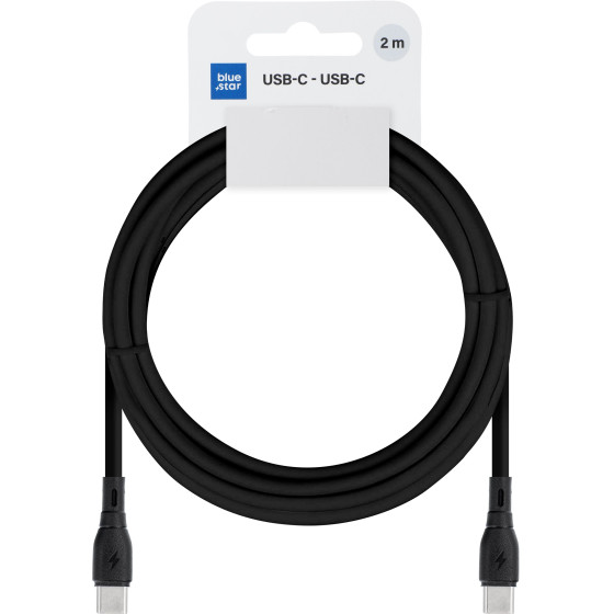 Blue Star Eco Cable 3A 60W Type C To Type C PJ73-13-4 2m black