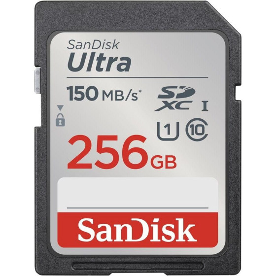 Sandisk Memory Card Ultra Sdxc 256GB 150MB/s