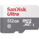 Sandisk Memory Card Ultra Sdxc 512GB 100MB/s Class 10