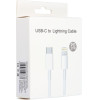 Cable Type C To Lightning Pd 3A 27W C291 Box 1 m White OEM