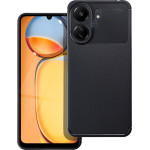 Case Carbon Premium For Xiaomi Redmi 13C / Poco C65 Black OEM