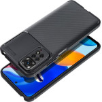 Case Carbon Premium For Xiaomi Redmi Note 14 5G Black OEM
