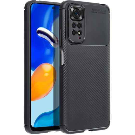 Case Carbon Premium For Xiaomi Redmi Note 9 Black OEM