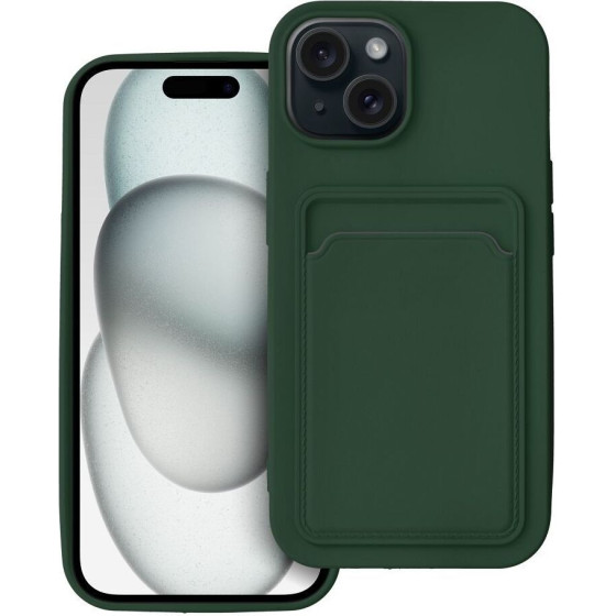 Case Card For Iphone 15 Green OEM