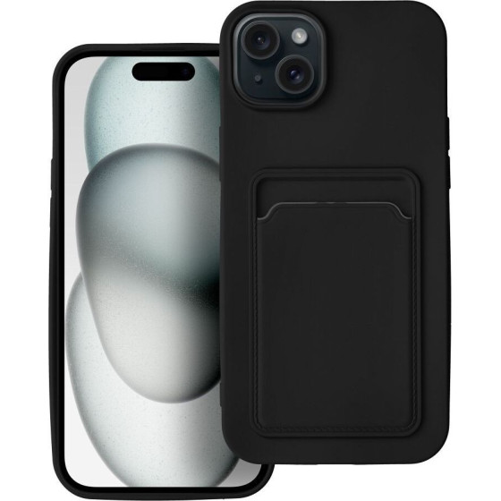 Case Card For Iphone 15 Plus Black OEM