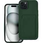Case Card For Iphone 15 Plus Green OEM