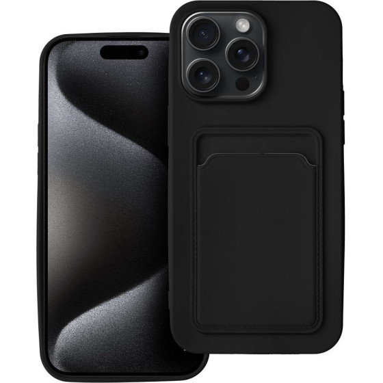 Case Card For Iphone 15 Pro Max Black OEM