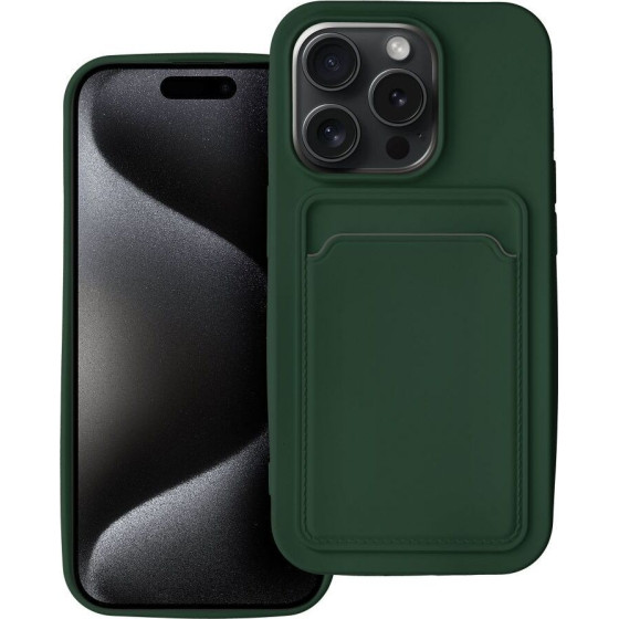 Case Card For Iphone 15 Pro Green OEM