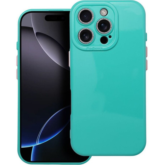 Case Pastel Shine For Iphone 16 Green OEM