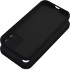 Case Silicone 2mm For Iphone 12 Black OEM