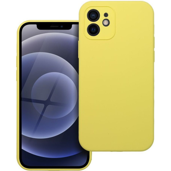 Case Silicone 2mm For Iphone 12 Lemon OEM