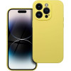 Case Silicone 2mm For Iphone 14 Pro Lemon OEM