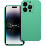 Case Silicone 2mm For Iphone 14 Pro Mint OEM