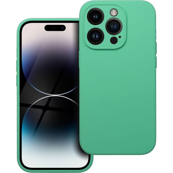 Case Silicone 2mm For Iphone 14 Pro Mint OEM