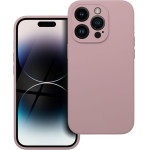 Case Silicone 2mm For Iphone 14 Pro Sand Pink OEM