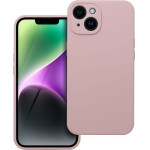Case Silicone 2mm For Iphone 14 Sand Pink OEM