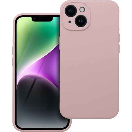 Case Silicone 2mm For Iphone 14 Sand Pink OEM