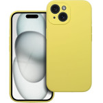 Case Silicone 2mm For Iphone 15 Lemon OEM