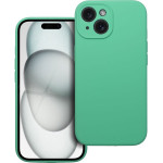 Case Silicone 2mm For Iphone 15 Mint OEM