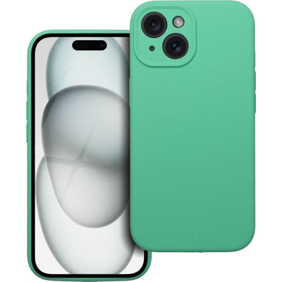 Case Silicone 2mm For Iphone 15 Mint OEM