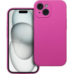 Case Silicone 2mm For Iphone 15 Pink OEM