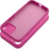 Case Silicone 2mm For Iphone 15 Pink OEM