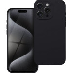Case Silicone 2mm For Iphone 15 Pro Max Black OEM