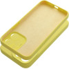 Case Silicone 2mm For Iphone 15 Pro Max Lemon OEM